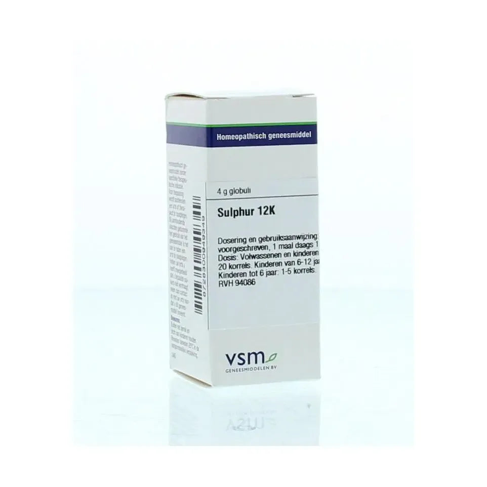 VSM Sulphur 12K 4 gram globuli