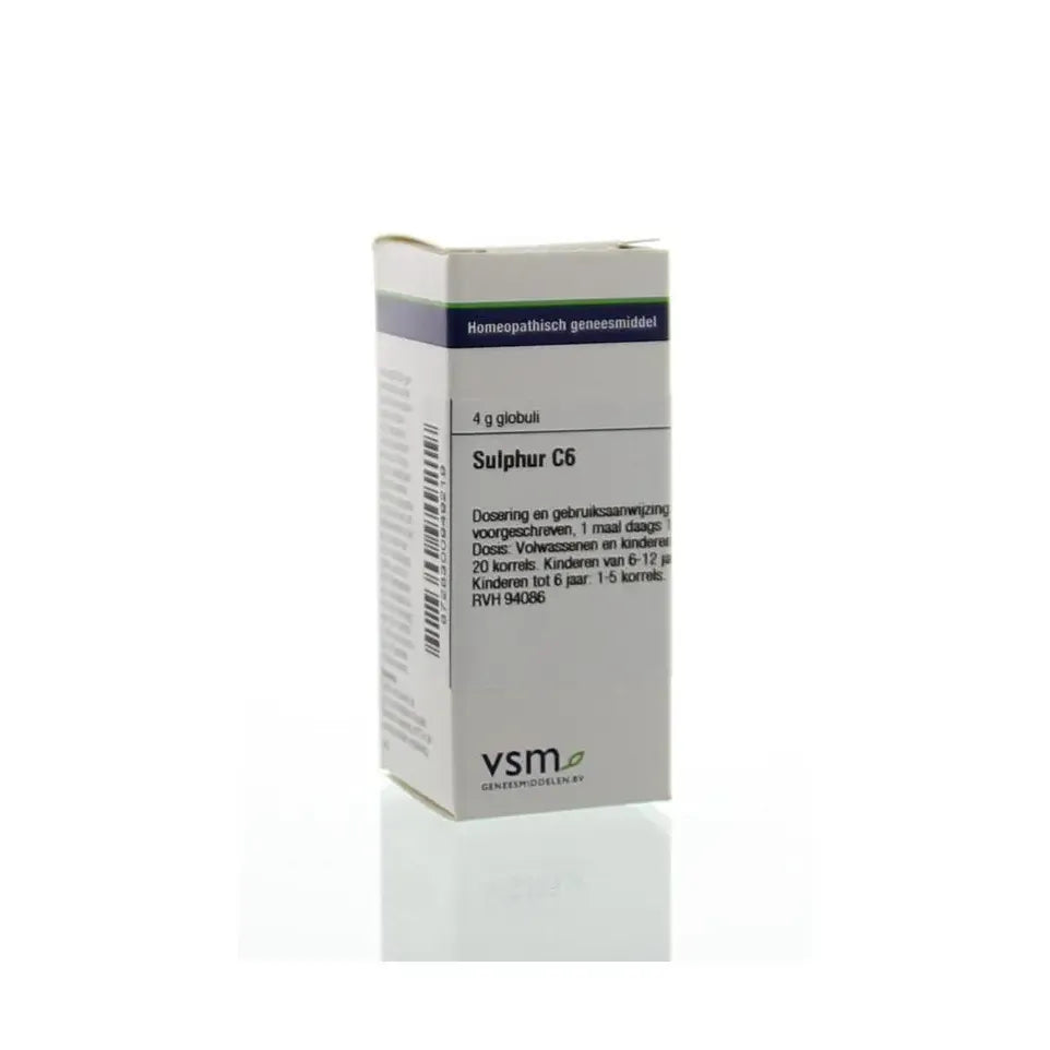 VSM Sulphur C6 4 gram globuli