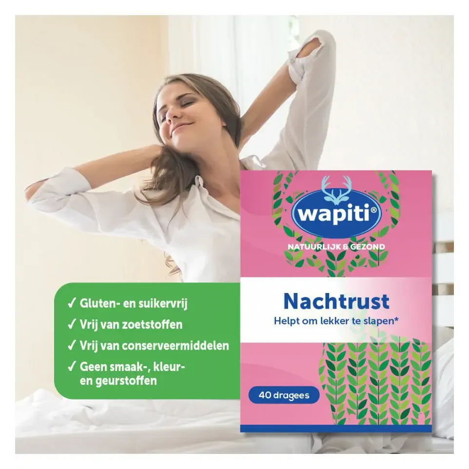 Wapiti Nachtrust 40 dragees