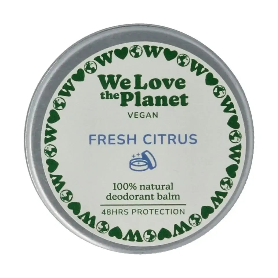 We Love Deodorant balm fresh citrus vegan 35 gram