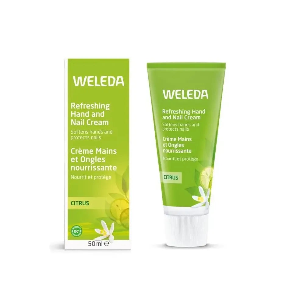 Weleda Citrus hand en nagel creme 50 ml (afbeelding 2)