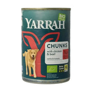 Yarrah Hond brok rund in saus biologisch 405 gram