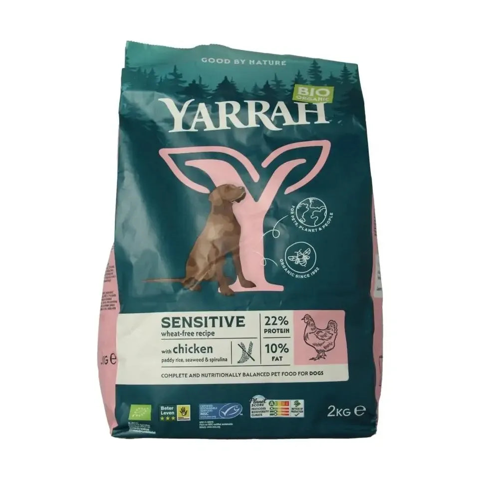 Yarrah Hondenvoer sensitive biologisch MSC 2 kg