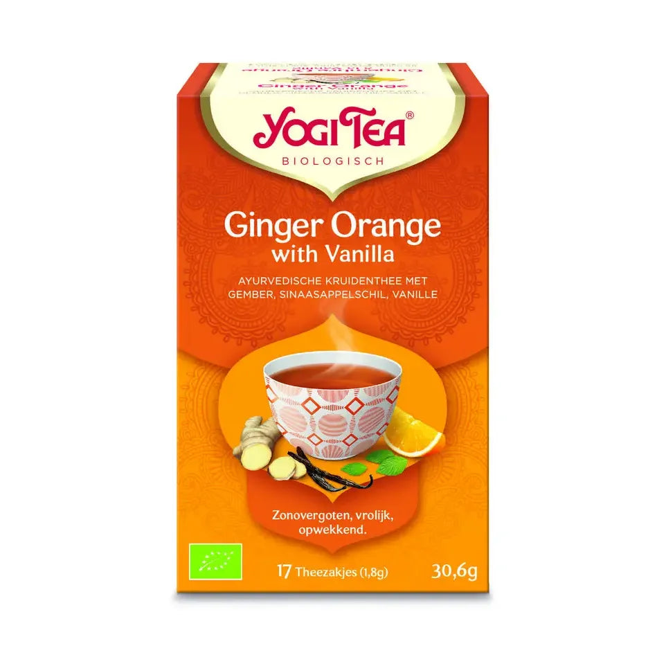 Yogi Tea Ginger orange vanilla 17 zakjes