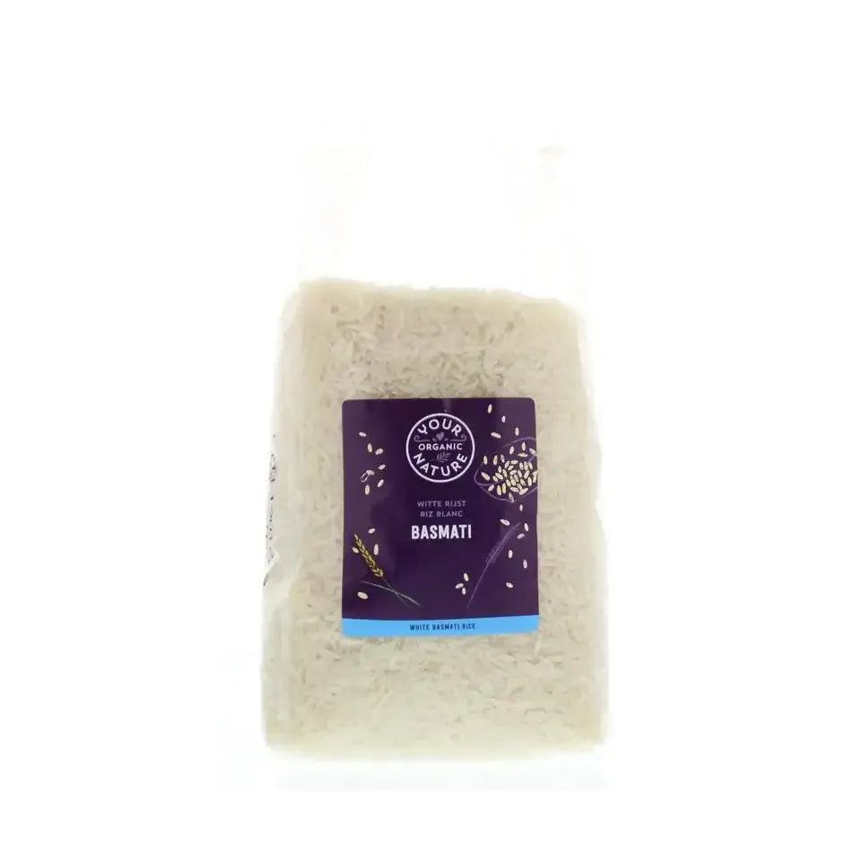 Your Organic Nature Basmati rijst wit 800 gram