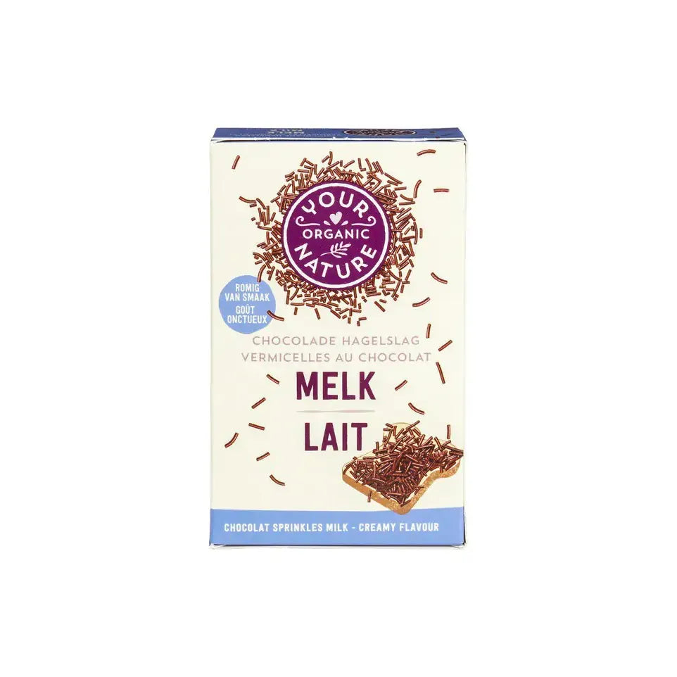 Your Organic Nature Hagelslag melk bio 225 gram