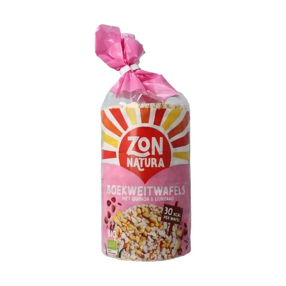 Zonnatura Boekweitwafels met quinoa 100 gram