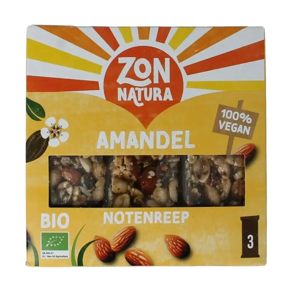 Zonnatura Muesli notenmix reep amandel 3 stuks
