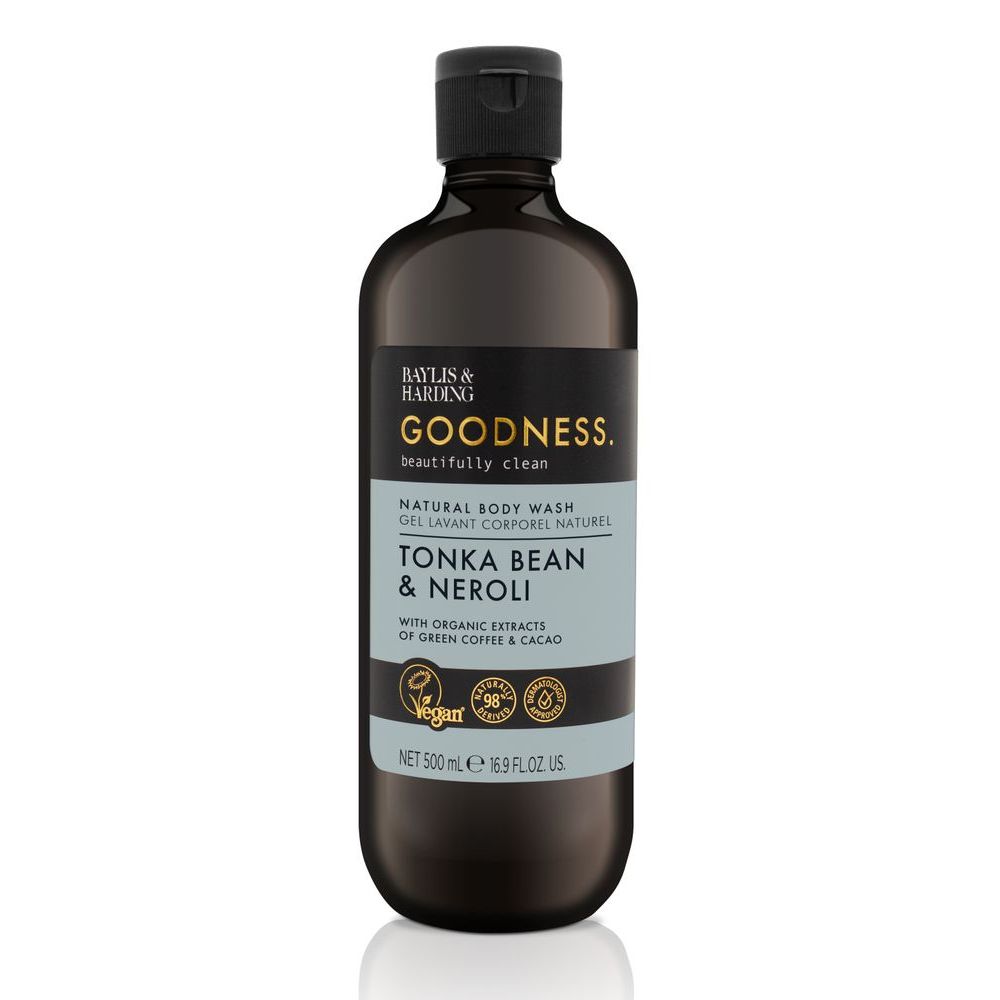 Baylis & Harding Goodness Natural Body Wash Tonka Bean & Neroli 500 ml