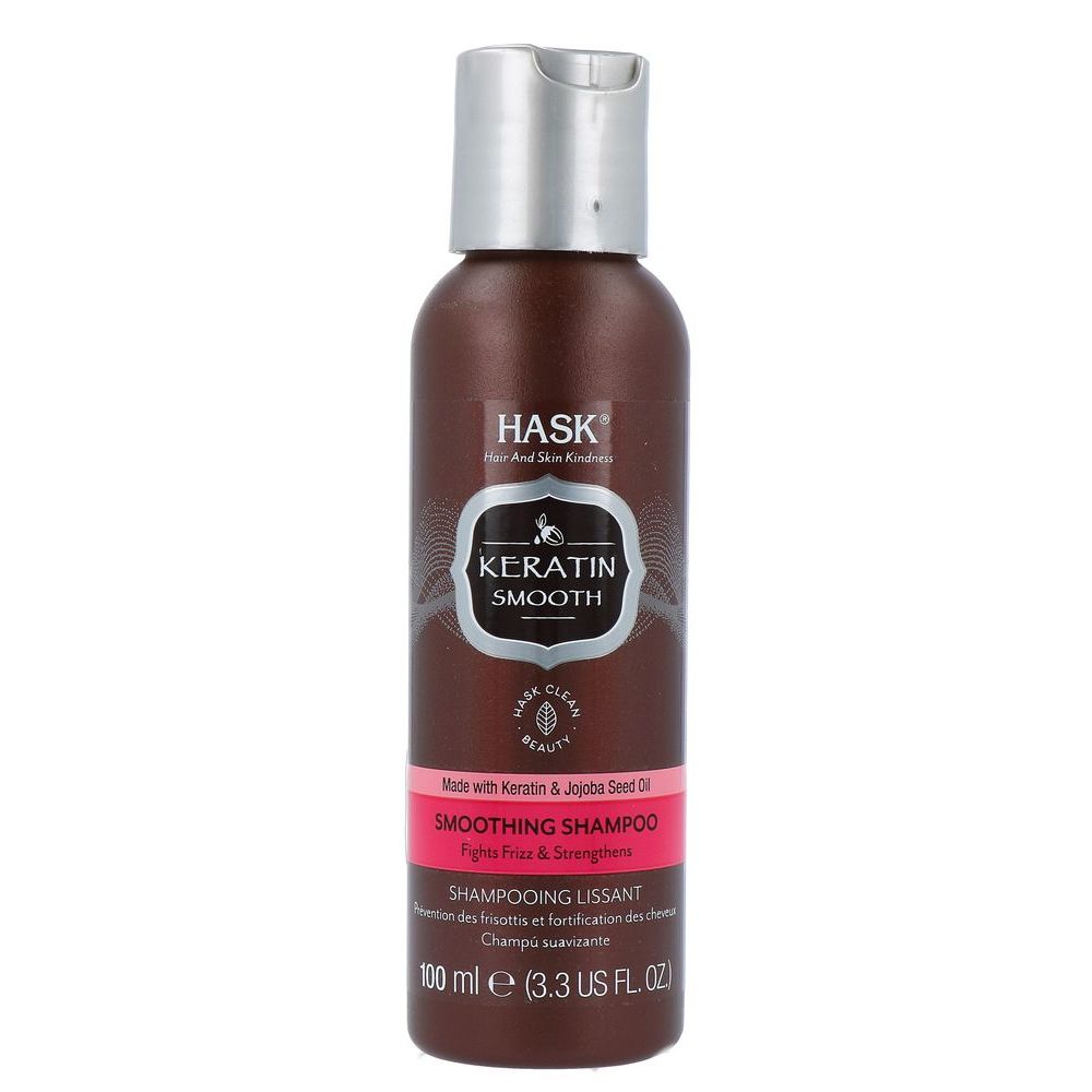 Hask Keratin Smooth Smoothing Shampoo Travel Size 100 ml