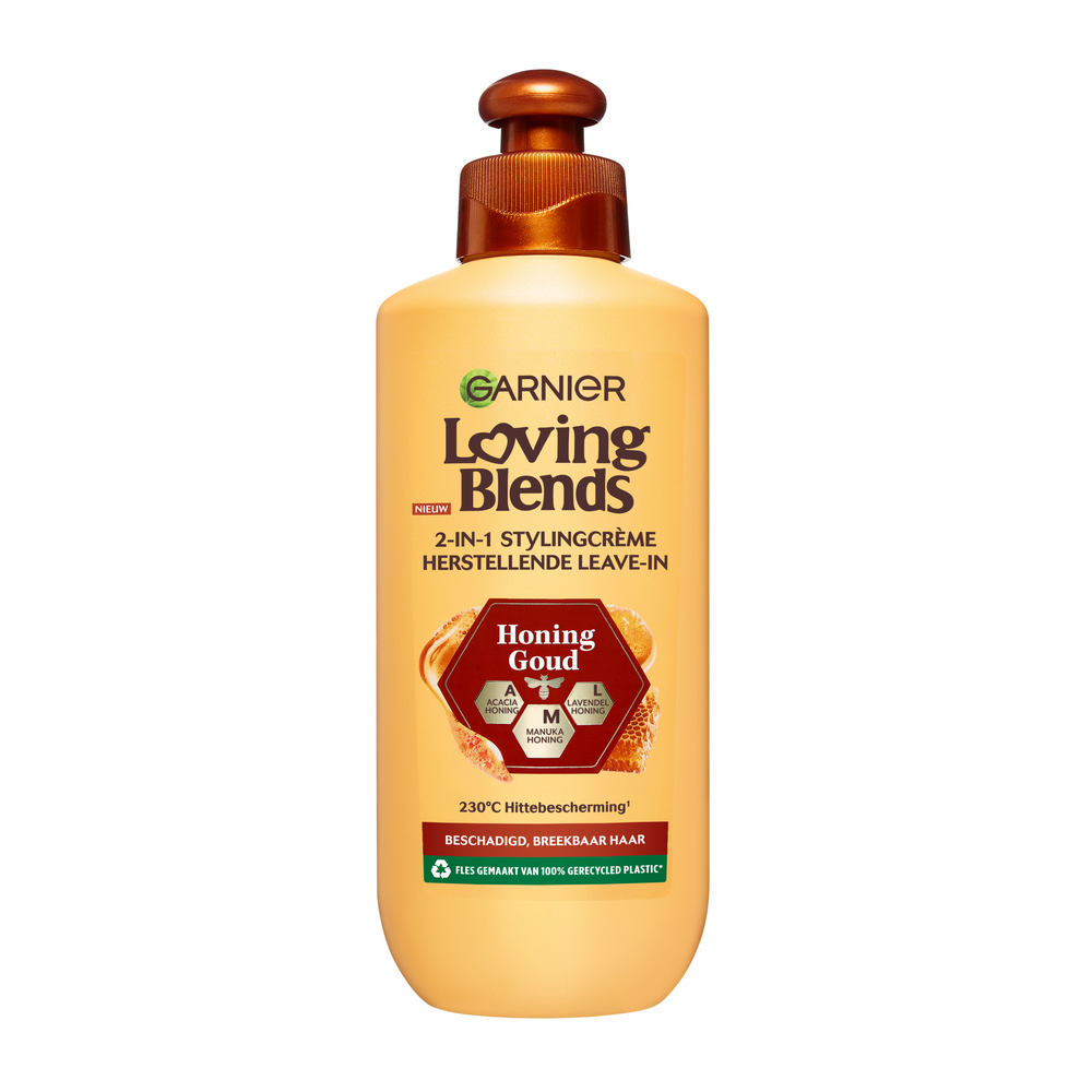 Garnier Loving Blends Honinggoud Herstellende Leave-in Haarcreme 200 ml