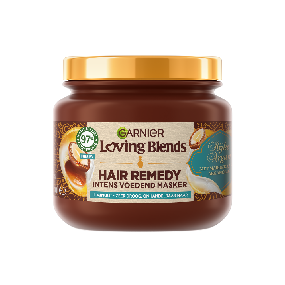 Garnier Loving Blends Rijke Argan Intens Voedend Masker 340 ml