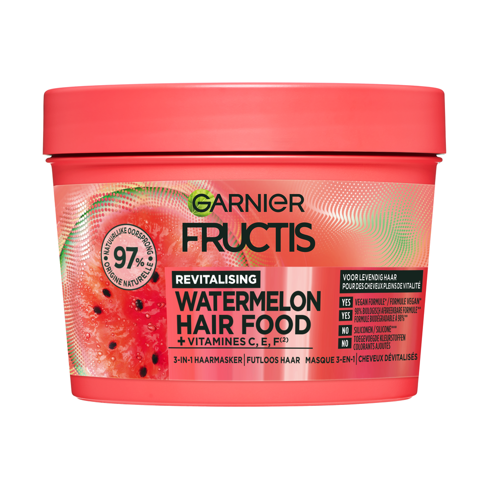 Garnier Fructis Watermelon Hair Food Haarmasker 400 ml