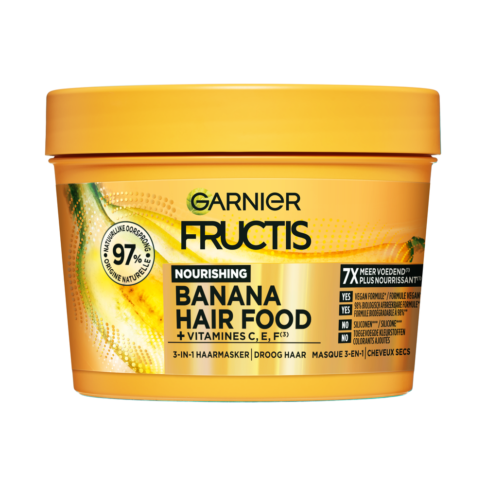 Garnier Fructis Banana Hair Food Haarmasker 400 ml