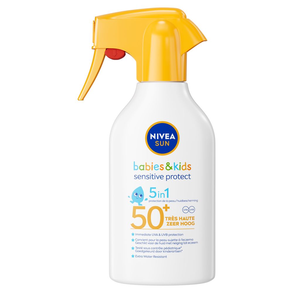 Nivea Sun Kids & Babies Sensitive Protect Trigger Spray SPF50+ 250 ml