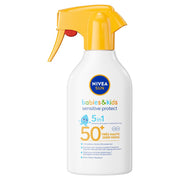 Nivea Sun Kids & Babies Sensitive Protect Trigger Spray SPF50+ 250 ml