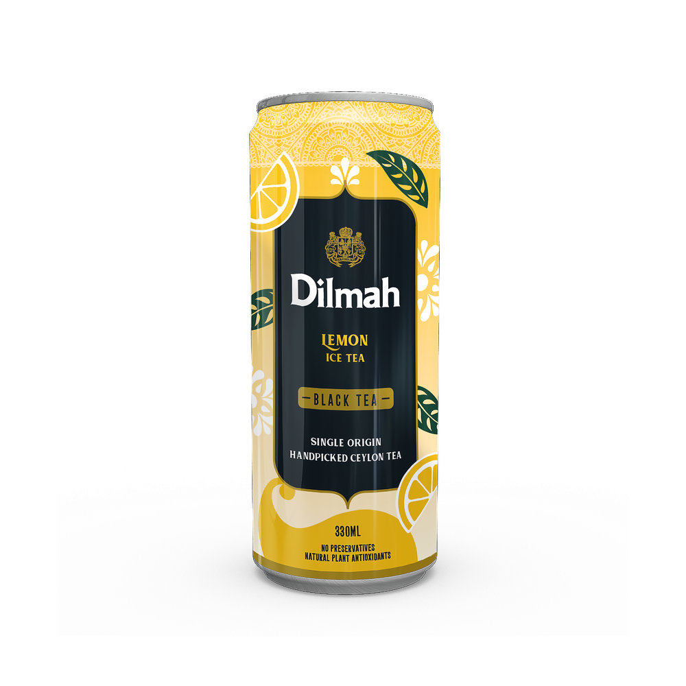 DILMAH ICE TEA LEMON BLACK TEA 330 ML BLIK 330 ml
