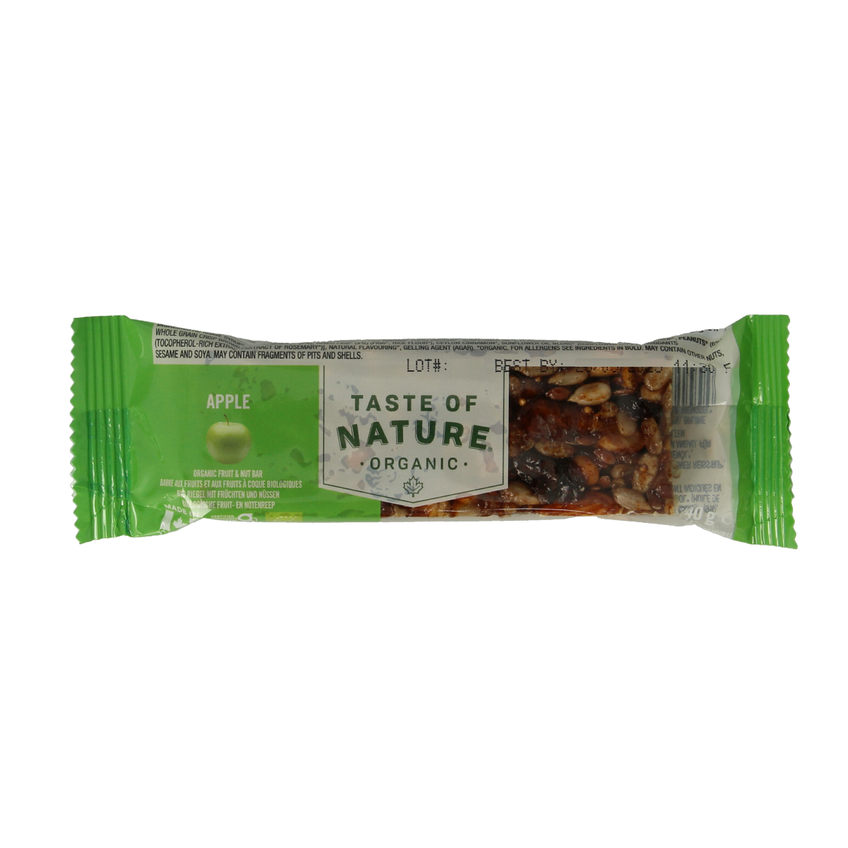 Taste Of Nature Apple granenreep 40 gram
