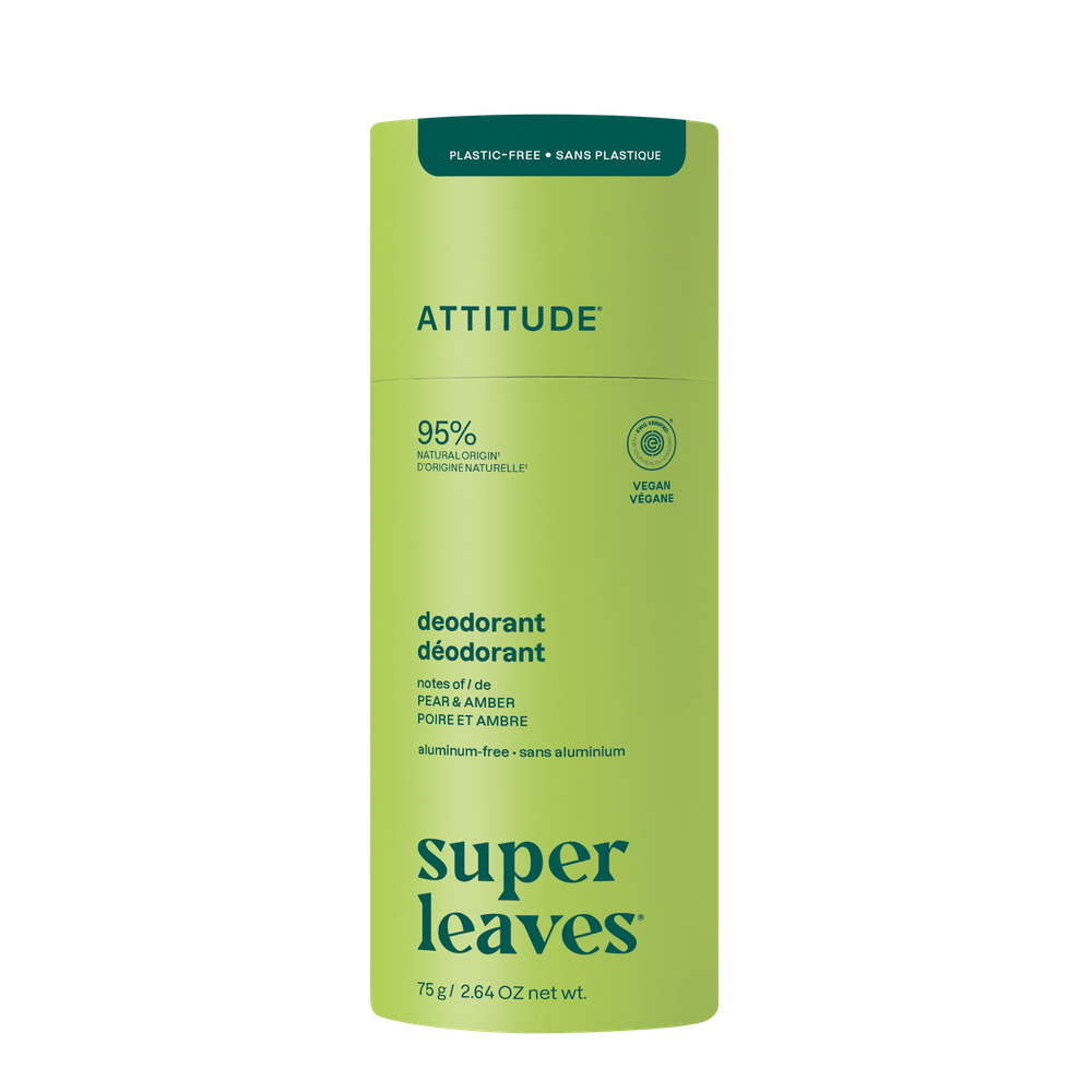 Attitude Super Leaves Deodorant Pear & Amber 85 gr