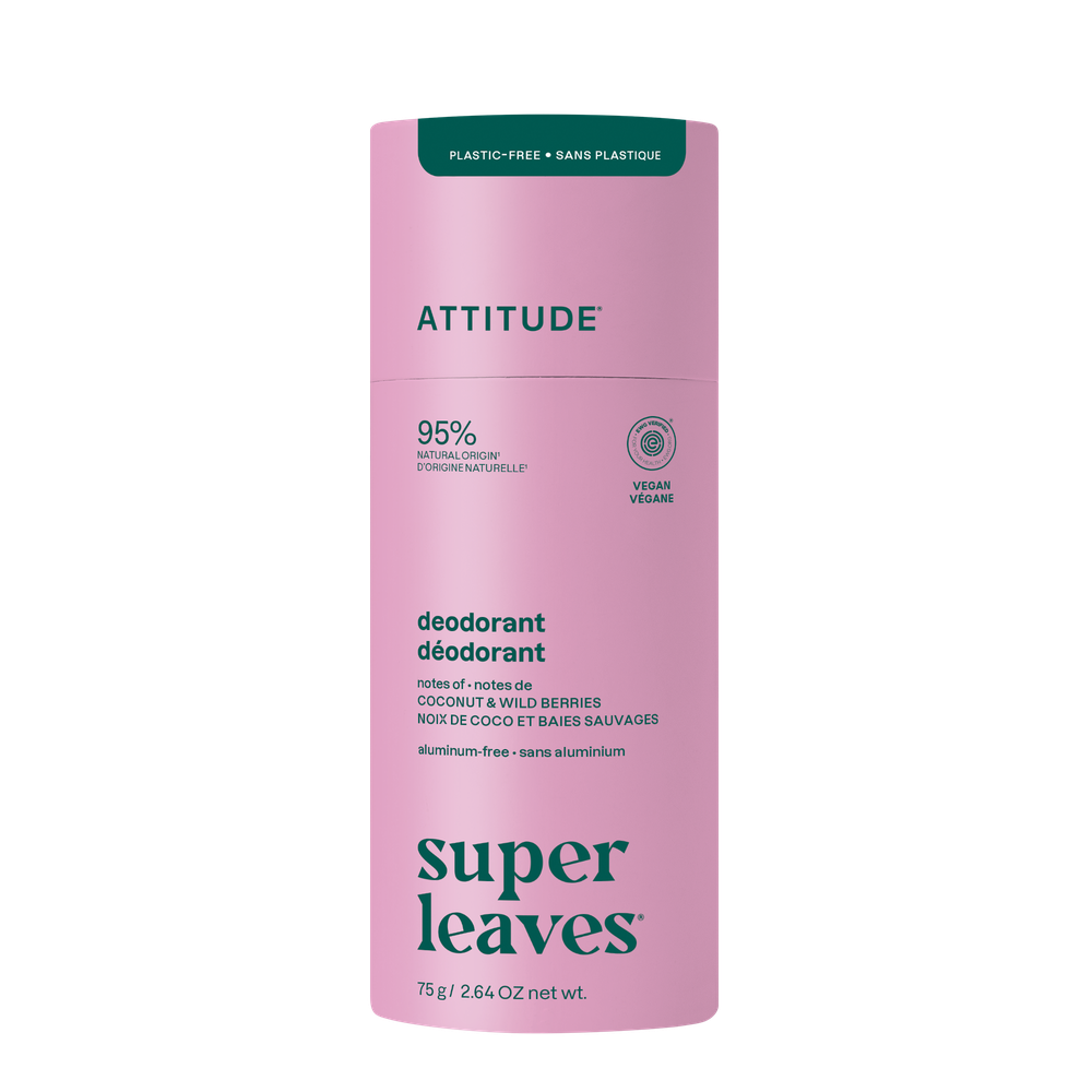 Attitude Super Leaves Deodorant Coconut & Wild Berries 85 gr
