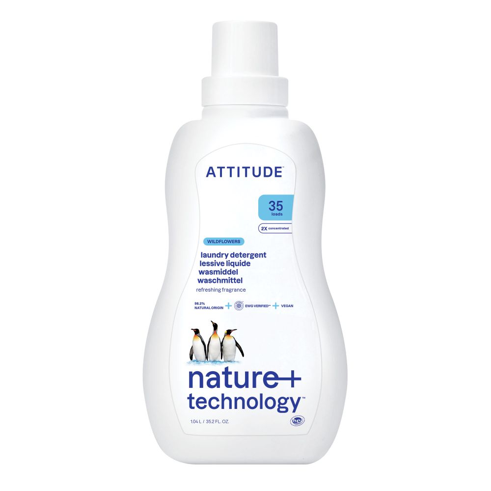 Attitude Nature+ Wasmiddel Wildflowers 1040 ml