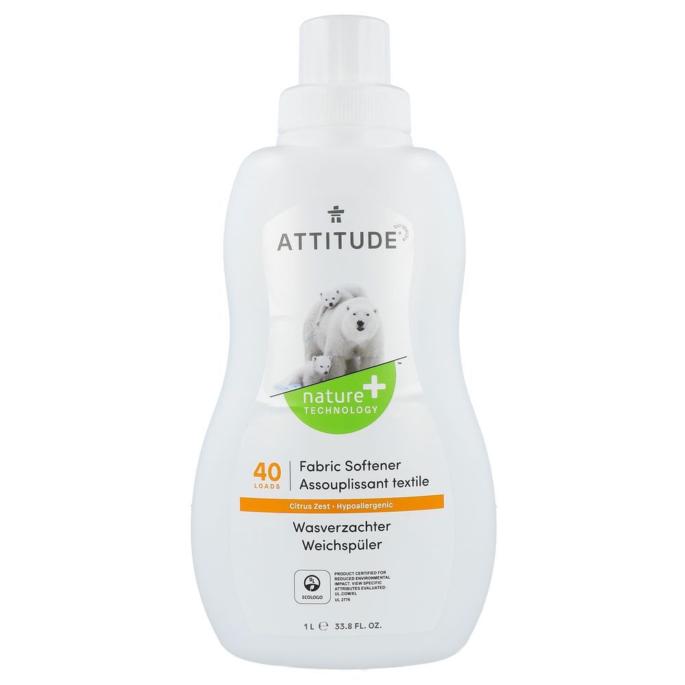 Attitude Nature+ Wasverzachter Citrus Zest 1 lt