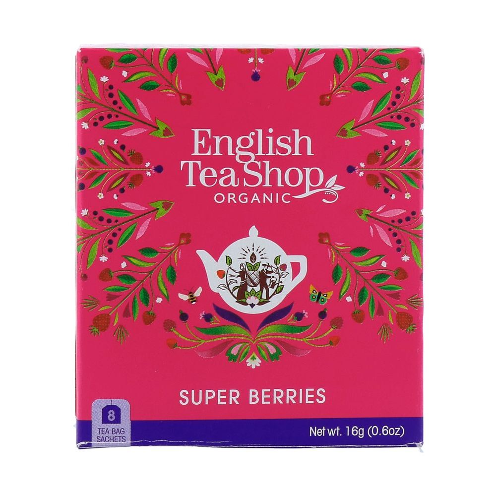 Super Berries 8 zakjes - English Teashop