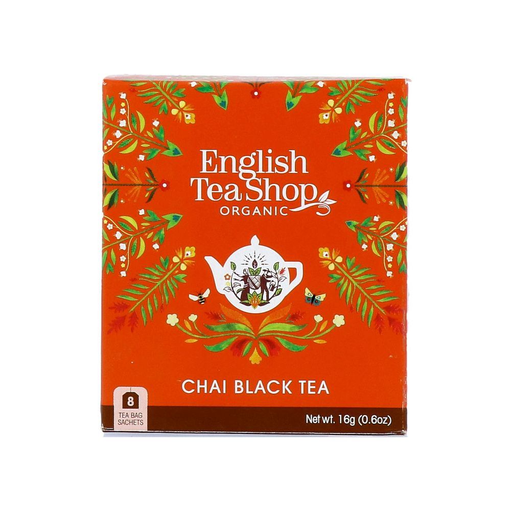 Chai Black Tea 8 zakjes - English Teashop