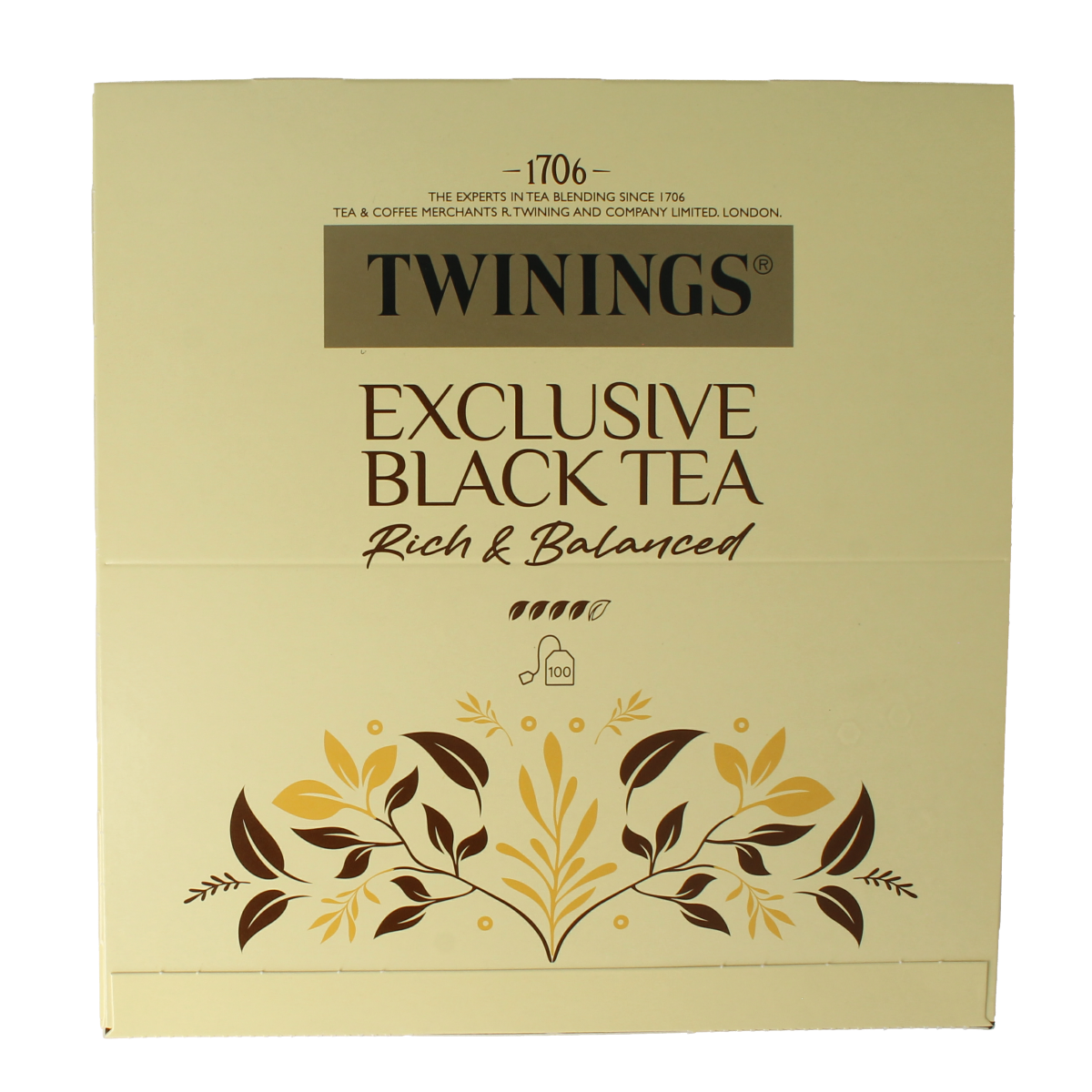 Twinings Exclusive black tea envelop 100 stuks