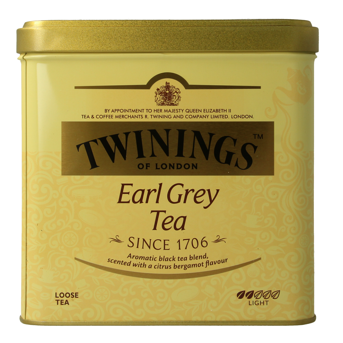 Twinings Earl grey blik 500 gram