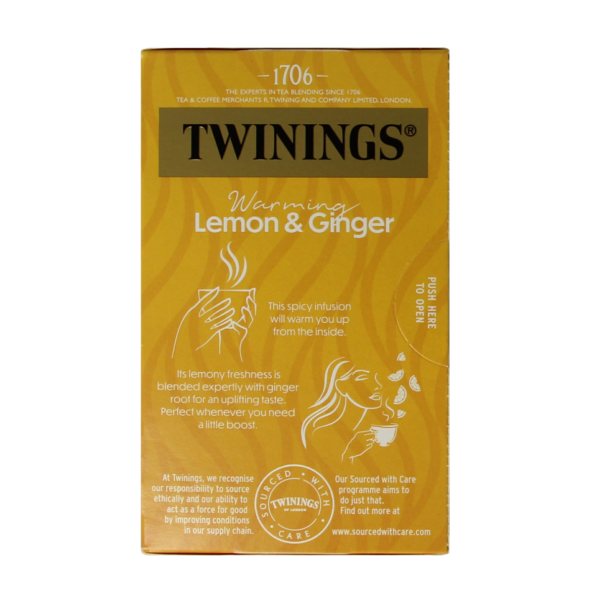 Twinings Citroen gember 20 zakjes