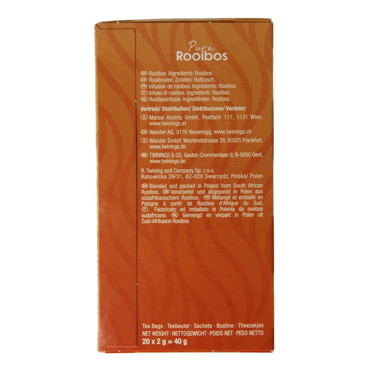 Twinings infusions rooibos 20 stuks