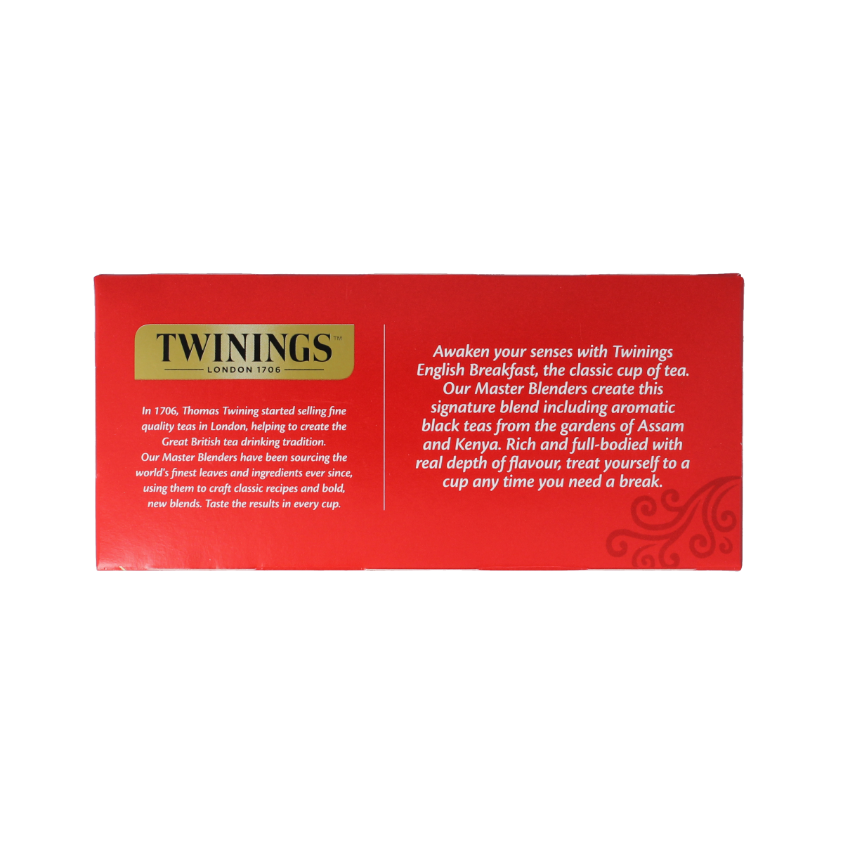 Twinings English breakfast thee envelop zwart 25 zakjes