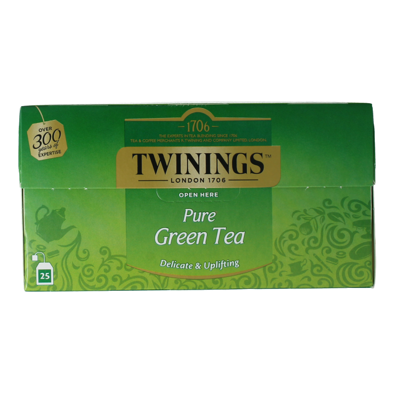 Twinings Pure groene thee 25 zakjes