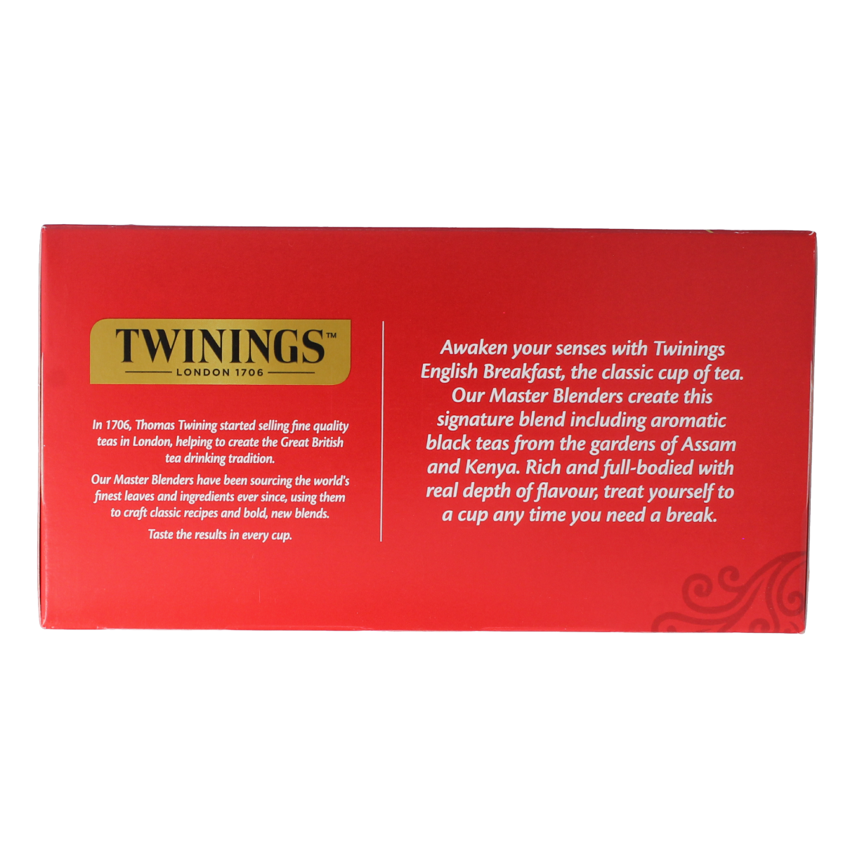 Twinings English breakfast envelop