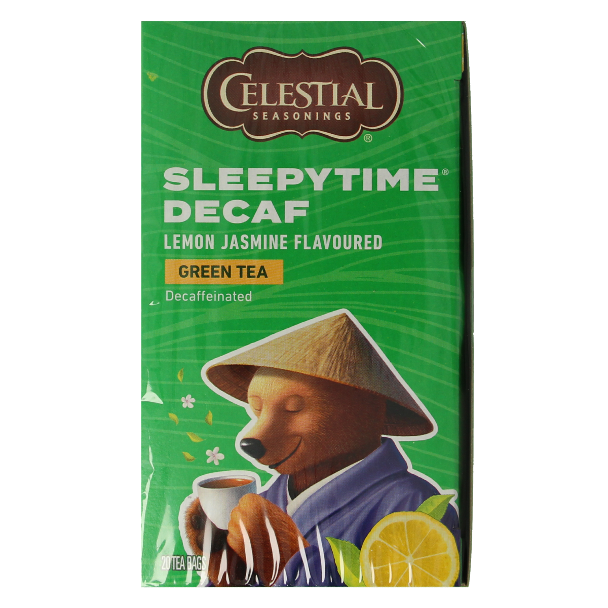 Celestial Season Sleepytime decaf green tea lemon jasmine 20 zakjes
