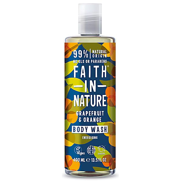 Faith In Nature Bodywash Grapefruit & Sinaasappel 400 ml