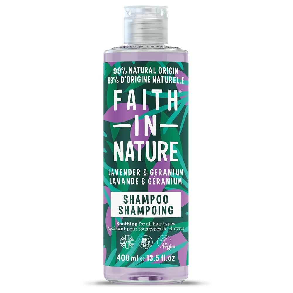 Faith In Nature Shampoo Lavendel en Geranium 400 ml