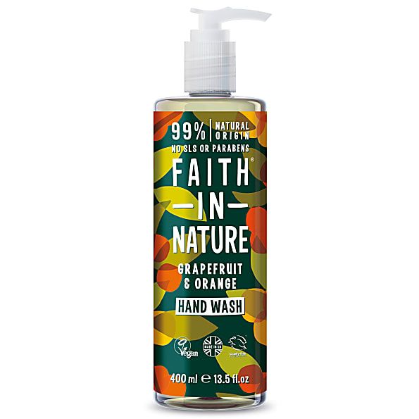 Faith in Nature Handzeep Grapefruit & Sinaasappel 400 ml