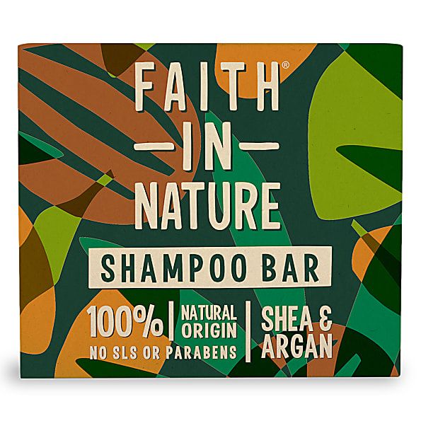 Faith in Nature Shampoo Bar Shea & Argan 85 gr