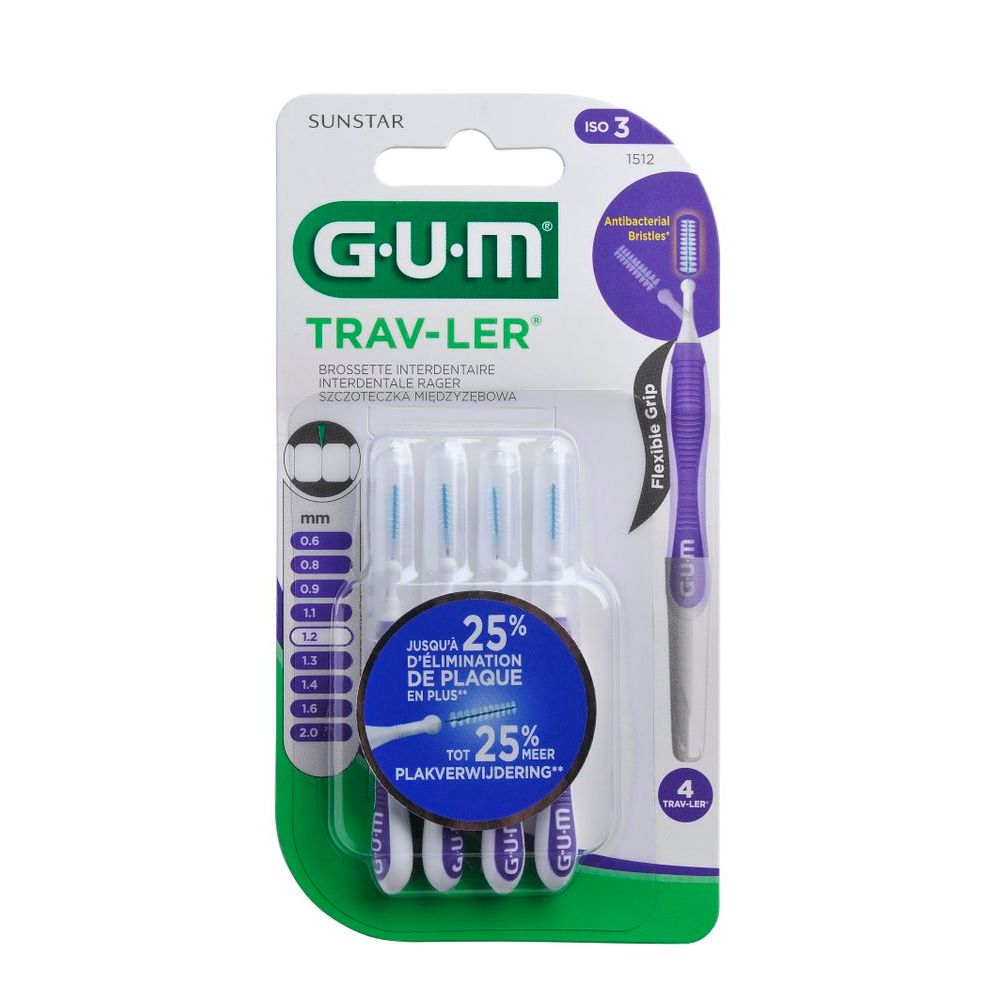 GUM Trav-Ler Rager 1.2 4 stuks