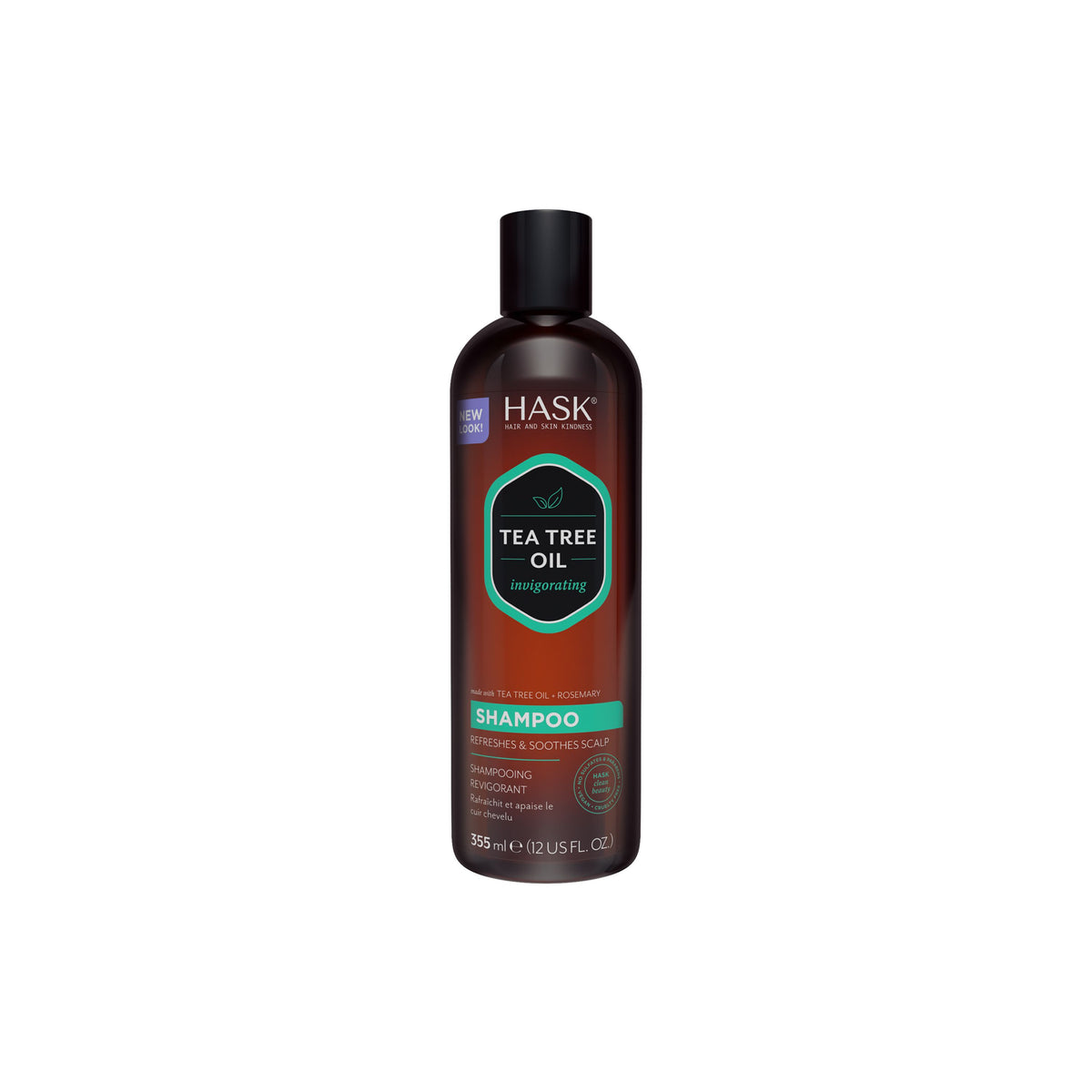 Hask Shampoo tea tree oil & rosemary 355 ml