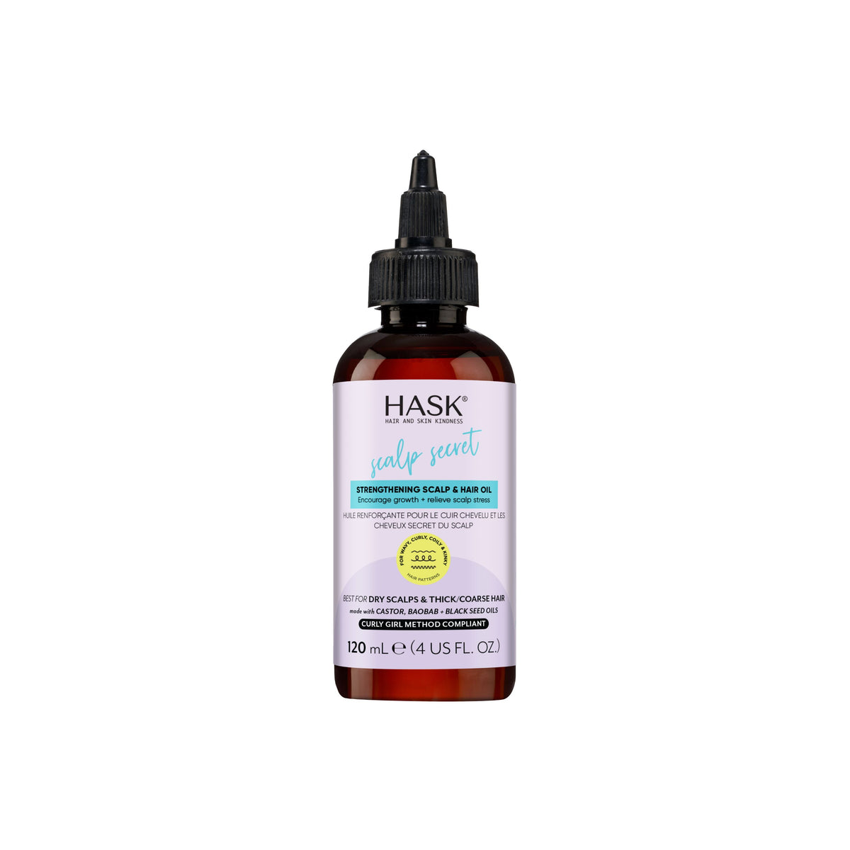 Hask Scalp secret strengthening scalp & hair oil 120 ml