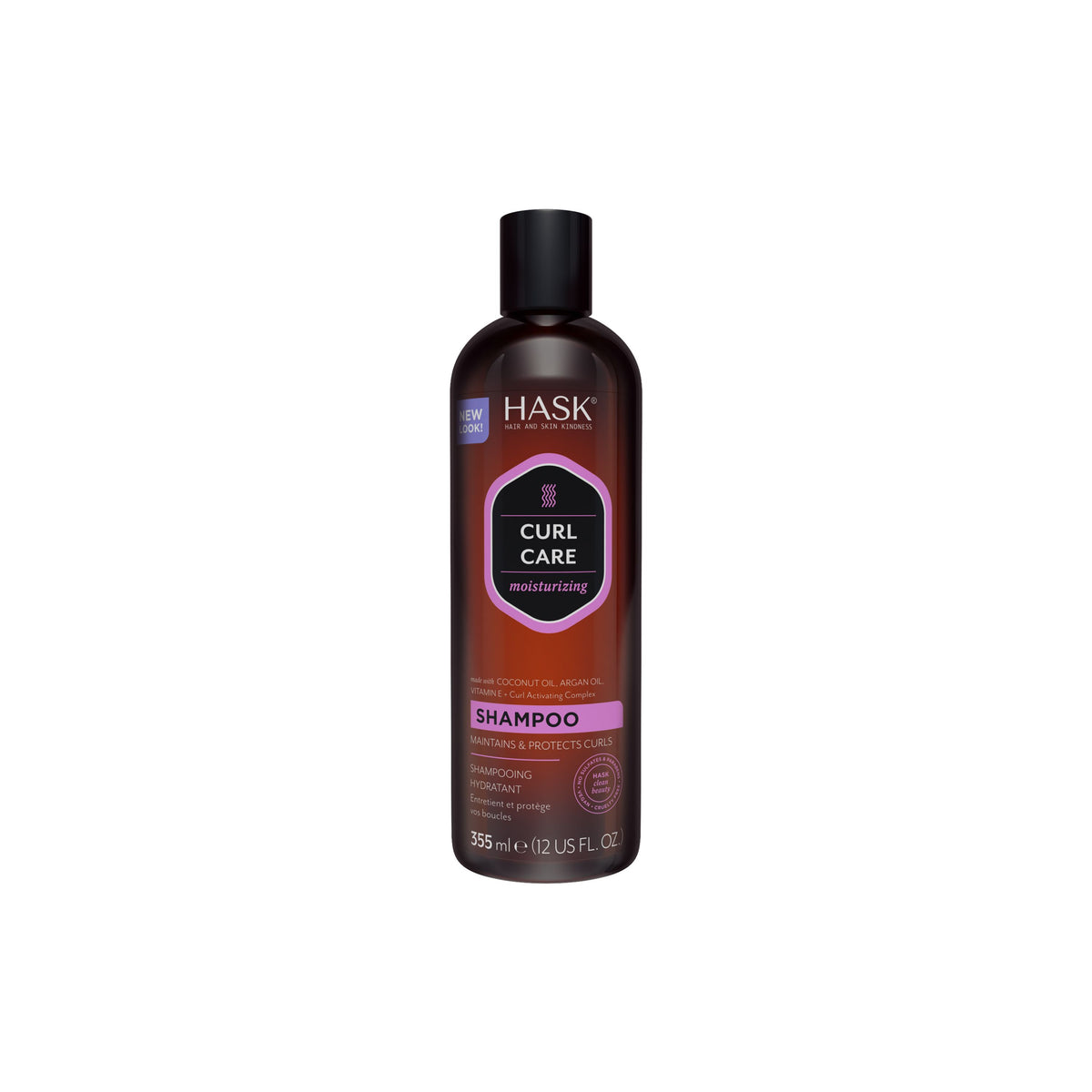 Hask Curl care moisturizer shampoo 355 ml