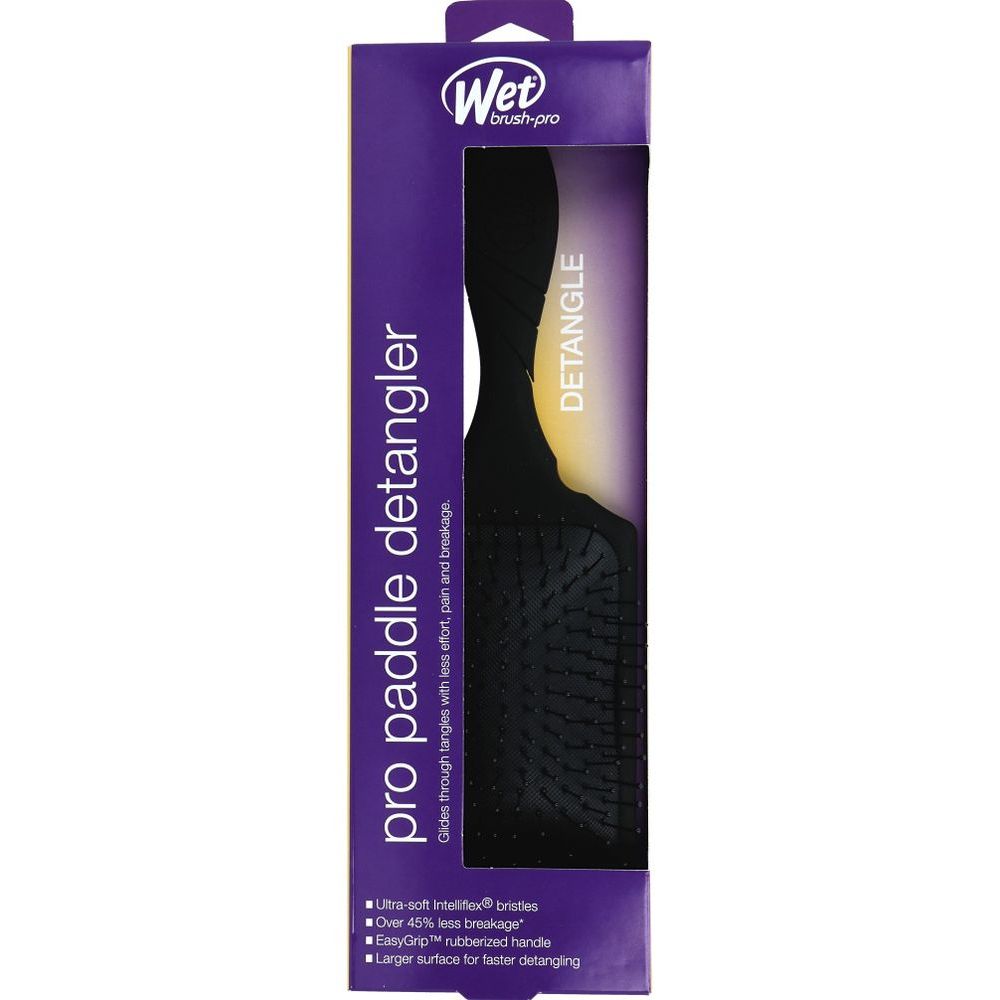 Wet Brush Haarborstel Condition Paddle Zwart - Wetbrush
