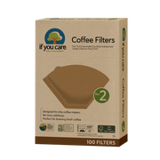 If You Care FSC Certified Unbleached Coffee Filters No.2 100 st