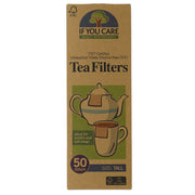 If You Care FSC Certified Unbleached Tea Filters Tall 50 st
