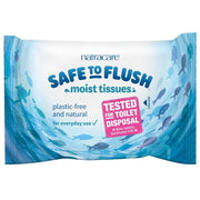 Natracare Safe to Flush Vochtig Toiletpapier 30 st