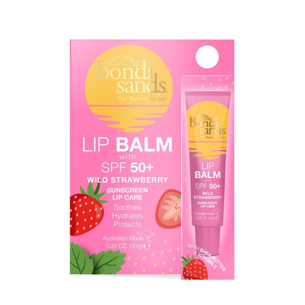 Bondi Sands Sunscreen Lip Balm SPF 50+ Strawberry 10 gr