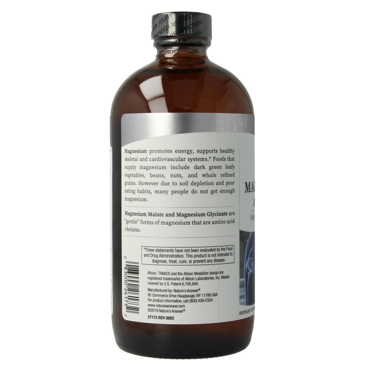 Natures Answer Magnesium malaat & bisglycinaat 480 ml
